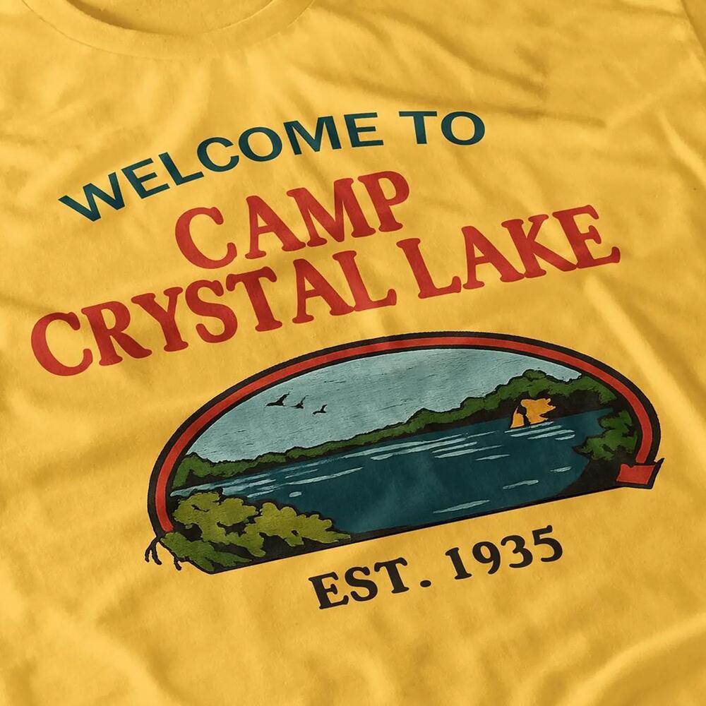 Camp Crystal Lake Counselor Shirt Retro 80S Horror Movie Tee